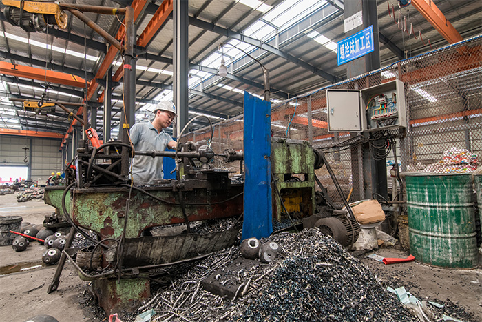 九台网架配件车间